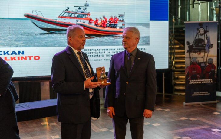 Pekan palkinto Kiviniemen Meripelastusyhdistykselle