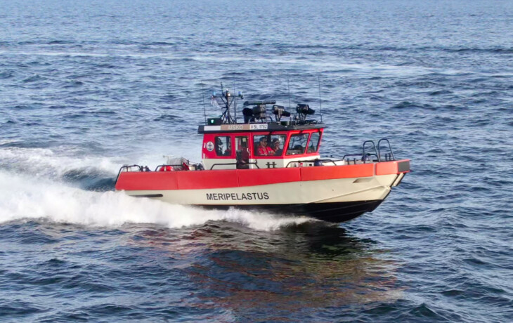 vapaaehtoiset meripelastajat venemessuilla