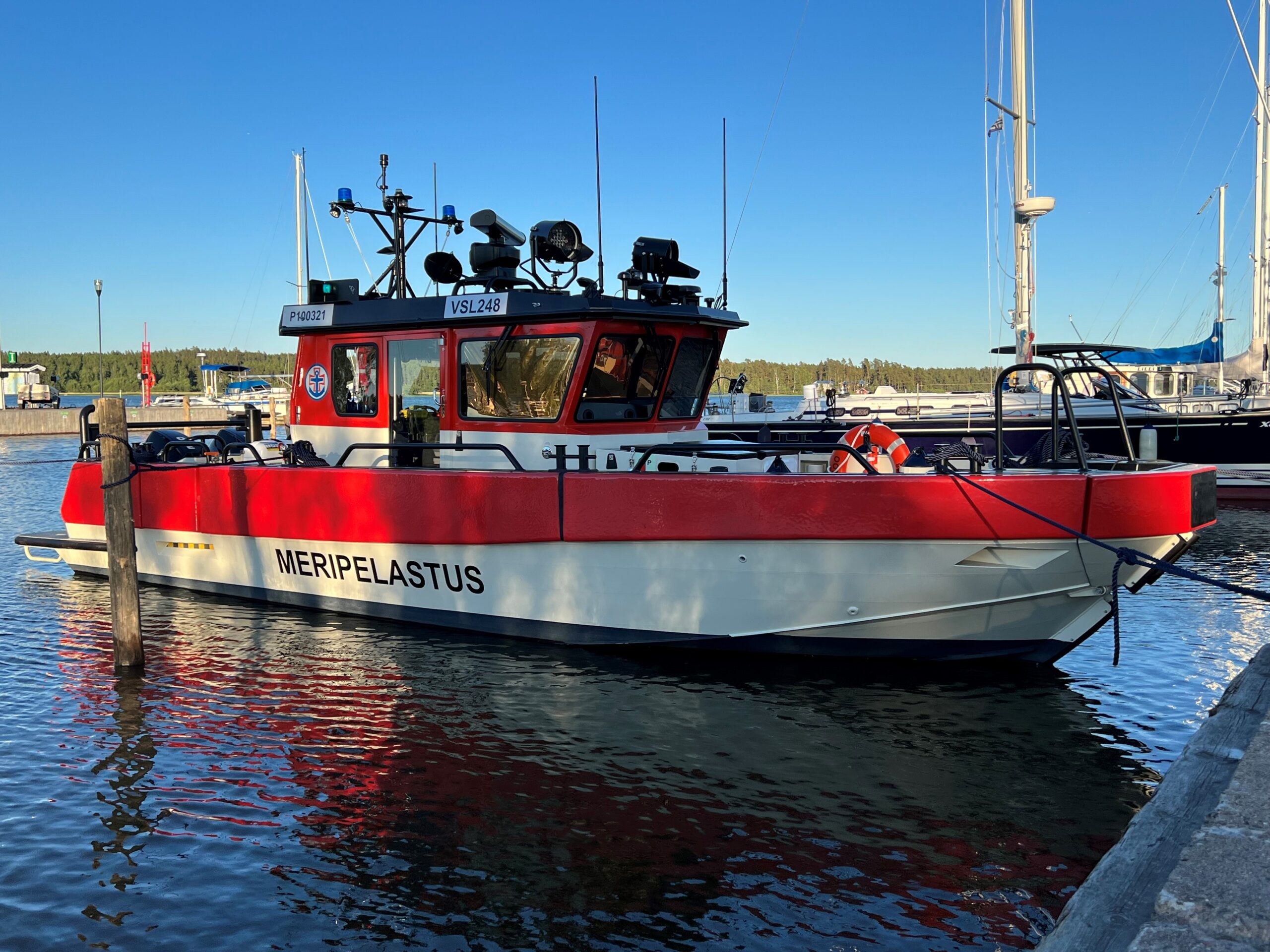Uusi tehokas pelastusvene Inkooseen - Suomen Meripelastusseura