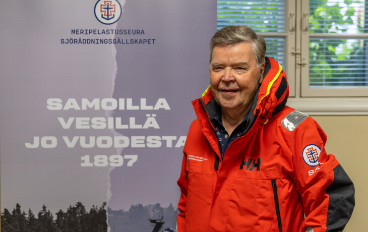 Kyösti Vesterisen sydän sykkii edelleen vapaaehtoiselle meripelastustoiminnalle